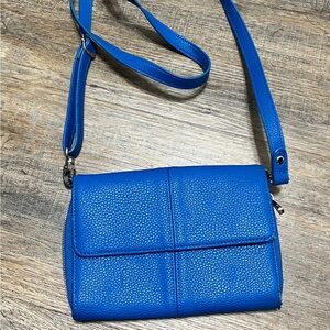 Thirty-One Blue Crossbody Bag